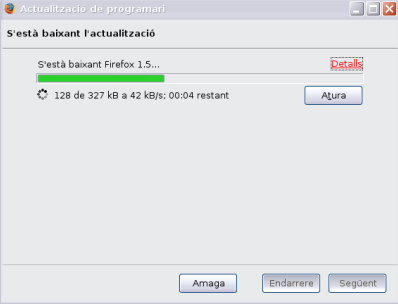 Actualització Firefox 1.5