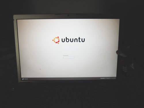 Ubuntu Start Screen