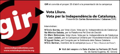 Vota independència Girona